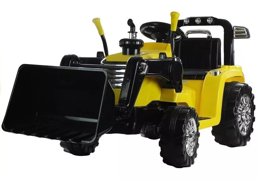 ZP1005 Yellow – elektrinis vaikiškas traktorius