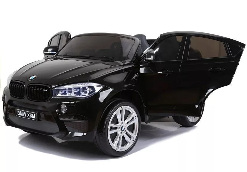 BMW X6M Juodas – elektrinis vaikiškas automobilis