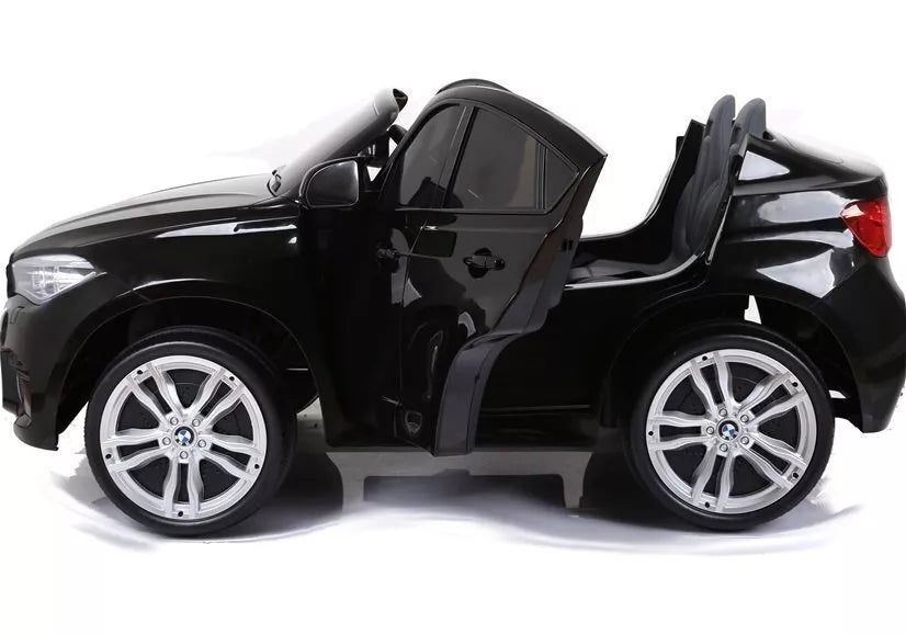 BMW X6M Juodas – elektrinis vaikiškas automobilis