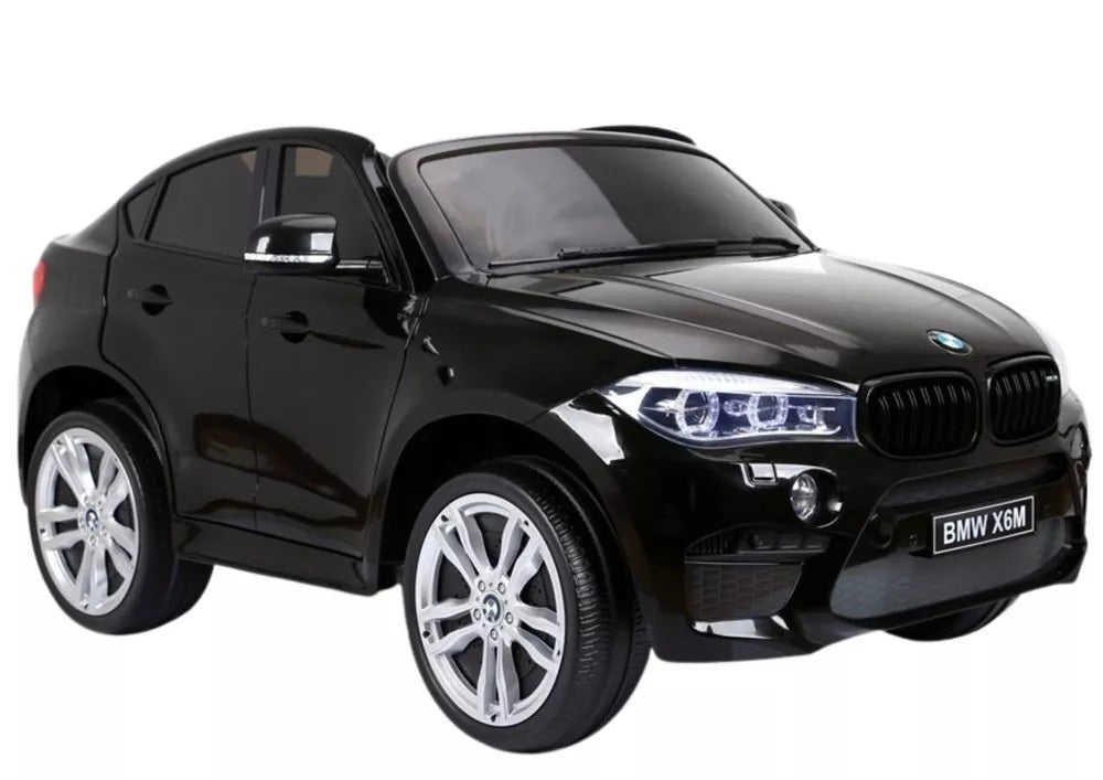 BMW X6M Juodas – elektrinis vaikiškas automobilis