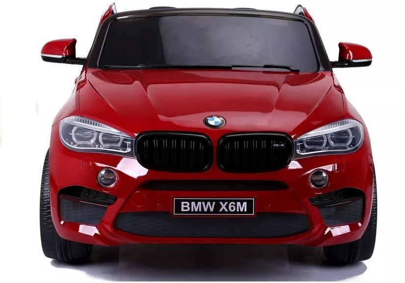 BMW X6M Raudonas – elektrinis vaikiškas automobilis