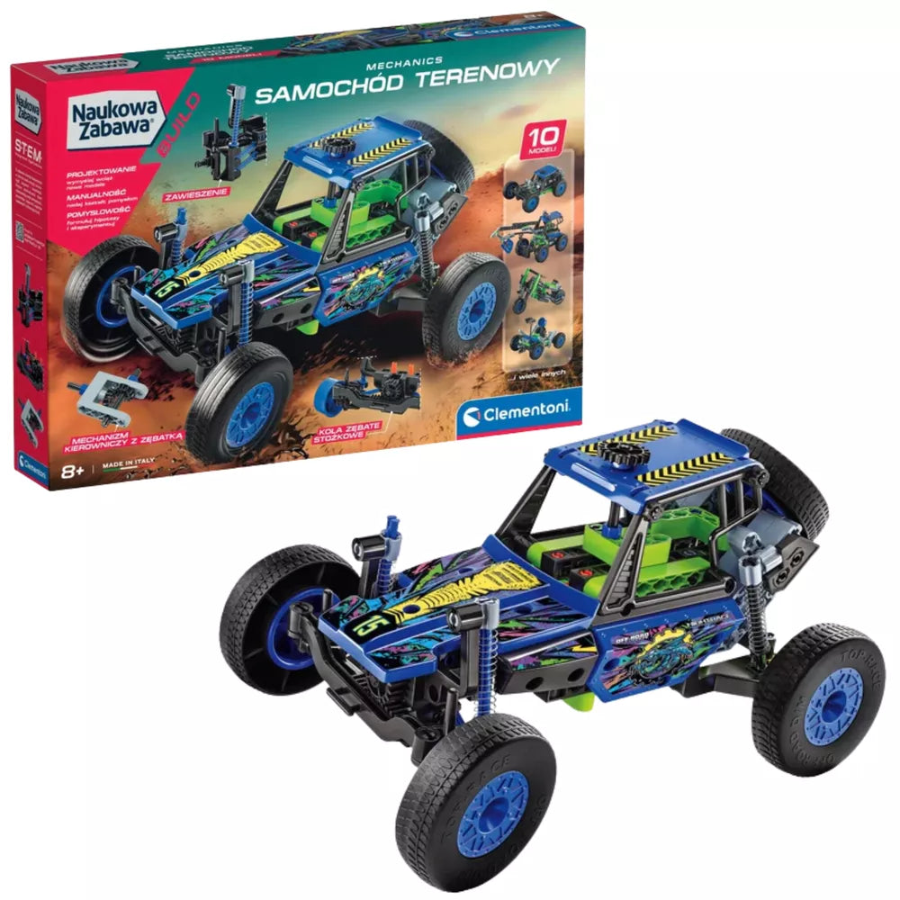 Clementoni „Mechanics Laboratory“ – bekelės automobilio konstruktorius (8+)