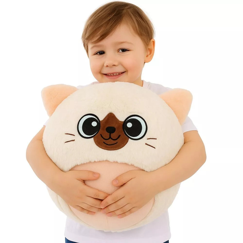 BigCutePet pliušinis šokinėjantis kamuolys – augantis katinėlis, 50 cm