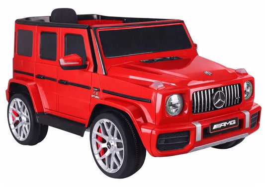 Elektrinis vaikiškas automobilis Mercedes G63 S306‑1 Raudona