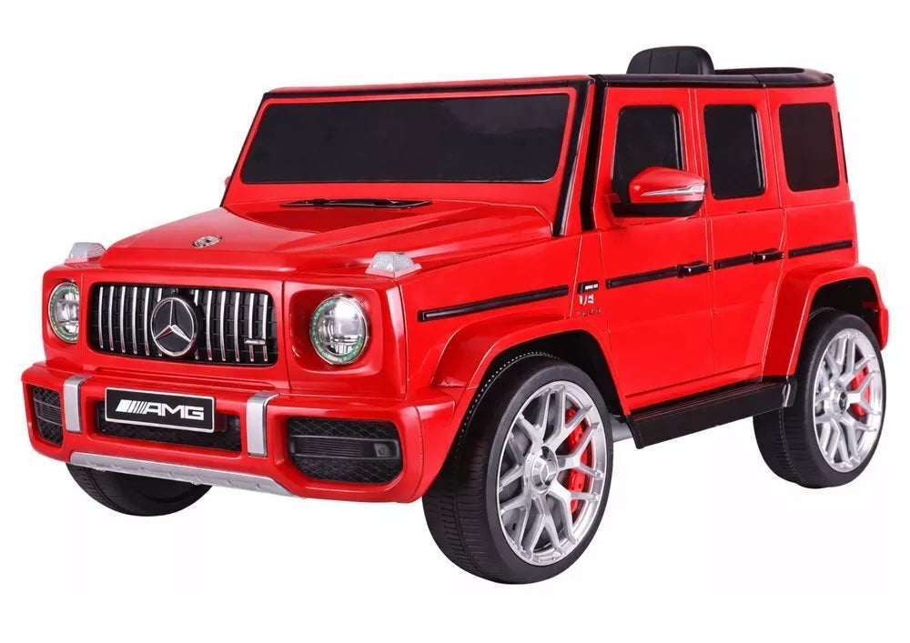 Elektrinis vaikiškas automobilis Mercedes G63 S306‑1 Raudona