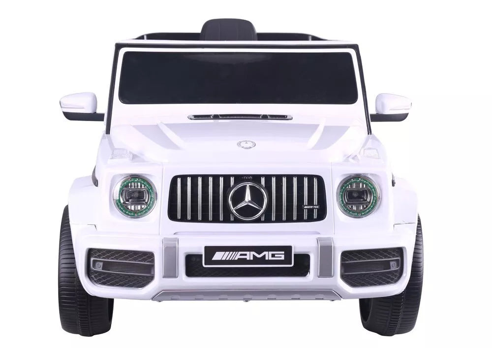 Elektrinis vaikiškas automobilis Mercedes G63 S306‑1 Baltas