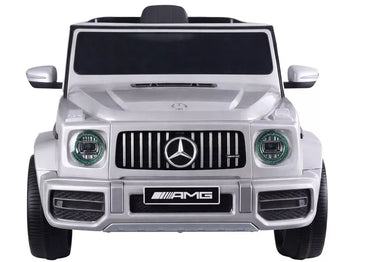 Elektrinis vaikiškas automobilis Mercedes G63 S306‑1 Sidabrinis