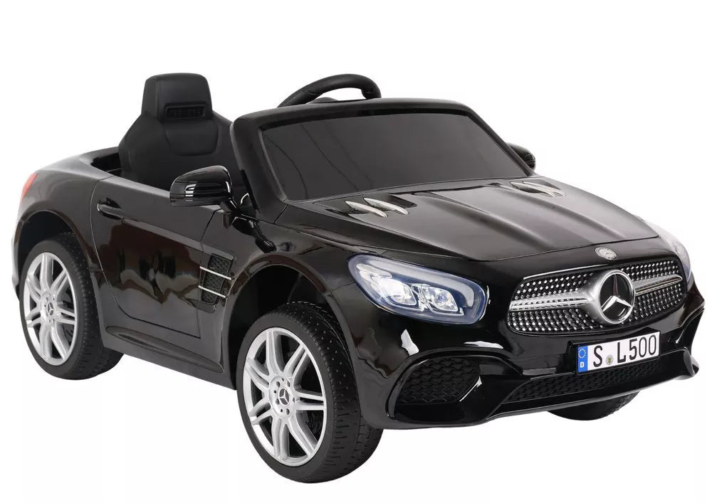 S506 juodas elektromobilis vaikams – Mercedes SL500