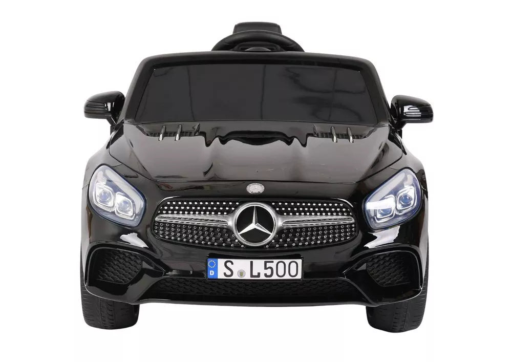 S506 juodas elektromobilis vaikams – Mercedes SL500