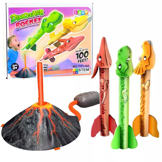Volcano Dinosaur Launcher – putplasčio dinozaurų paleidimo rinkinys