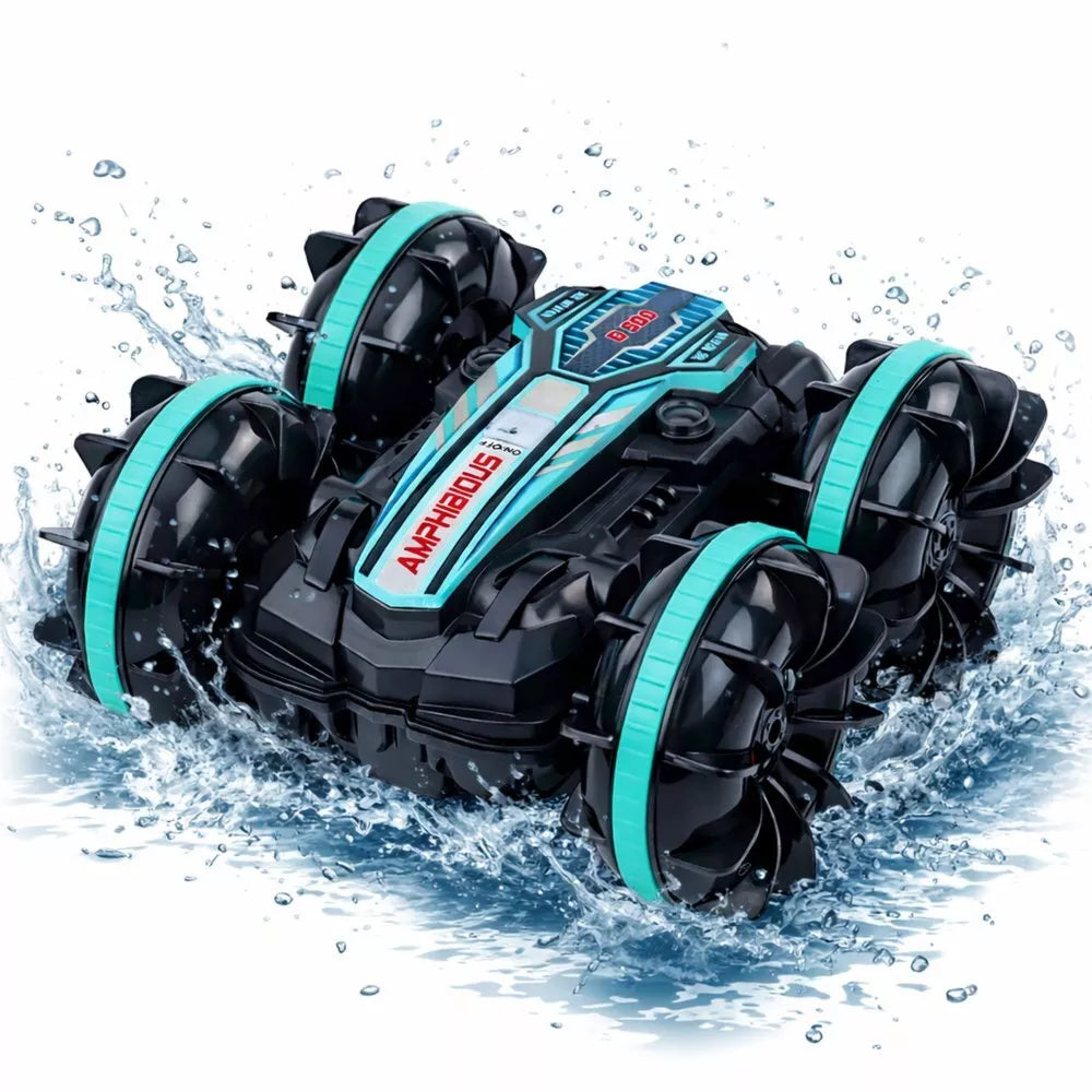 Super RC 4×4 amfibija – plaukiojantis automobilis su 360° gestų valdymu
