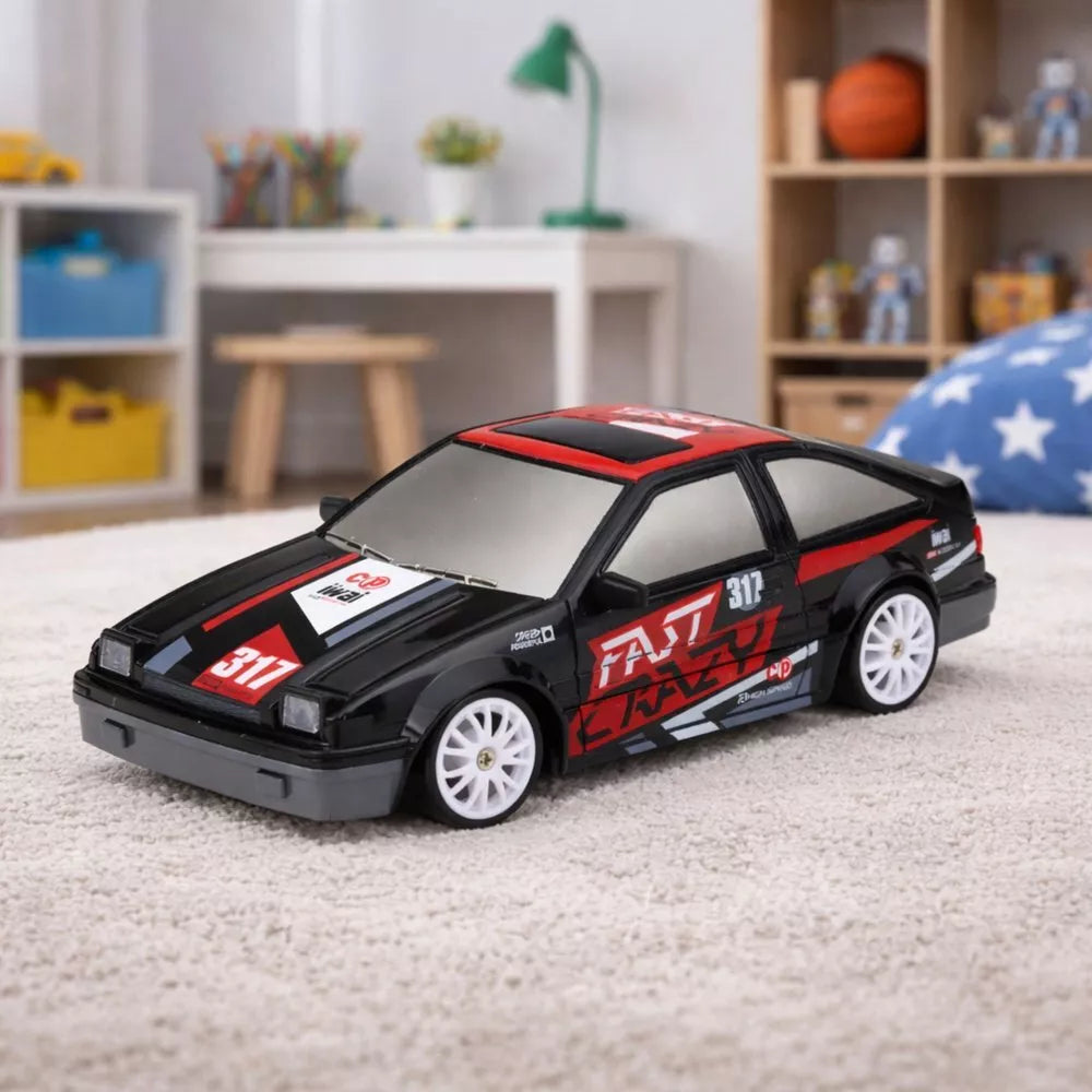 1:24 DRIFT 2.4 GHz nuotoliniu būdu valdomas lenktyninis automobilis