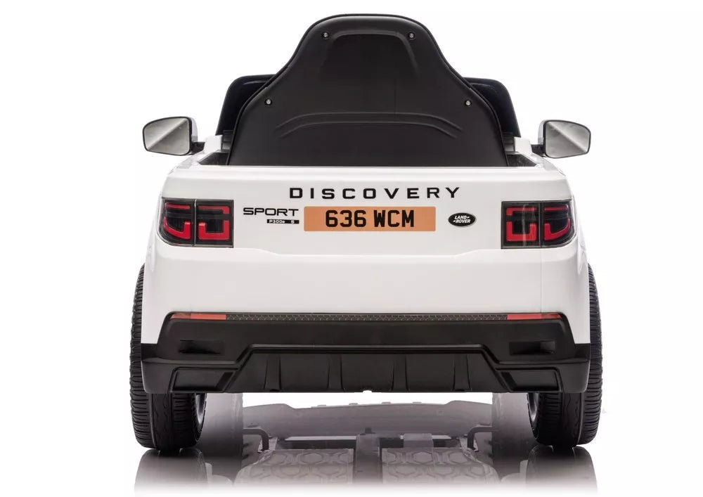 Elektrinis vaikiškas automobilis Land Rover Discovery DLS‑K06 – balta