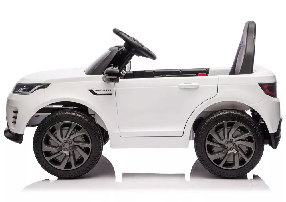 Elektrinis vaikiškas automobilis Land Rover Discovery DLS‑K06 – balta
