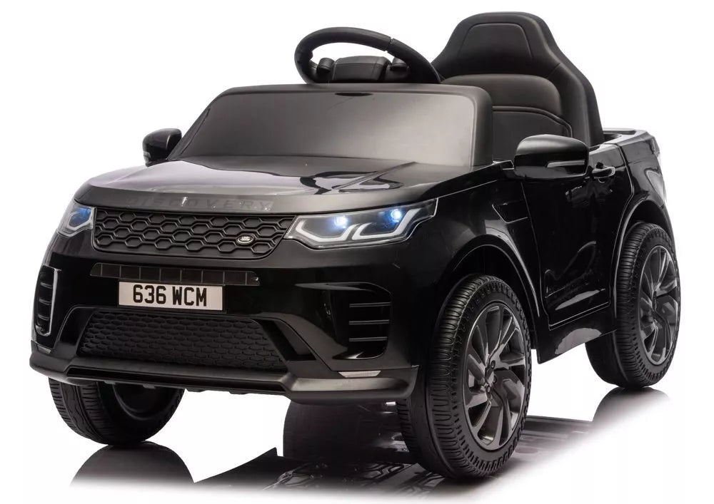 Elektrinis vaikiškas automobilis Land Rover Discovery DLS‑K06 – juoda