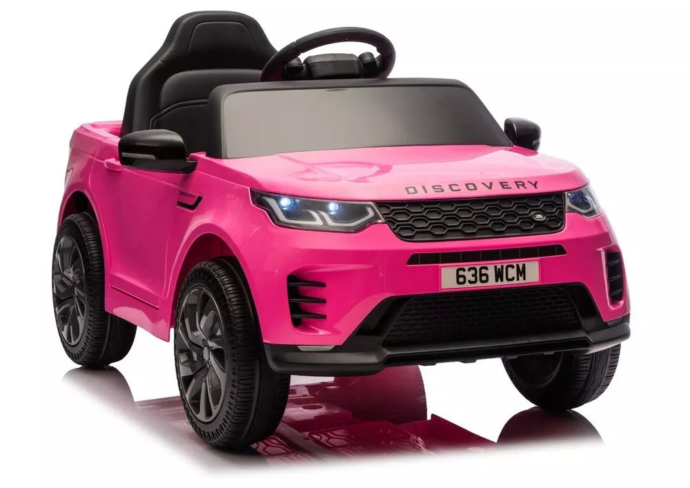 Elektrinis vaikiškas automobilis Land Rover Discovery DLS‑K06 – rožinis