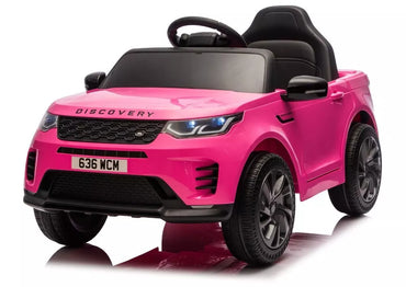 Elektrinis vaikiškas automobilis Land Rover Discovery DLS‑K06 – rožinis