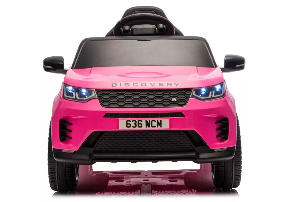 Elektrinis vaikiškas automobilis Land Rover Discovery DLS‑K06 – rožinis