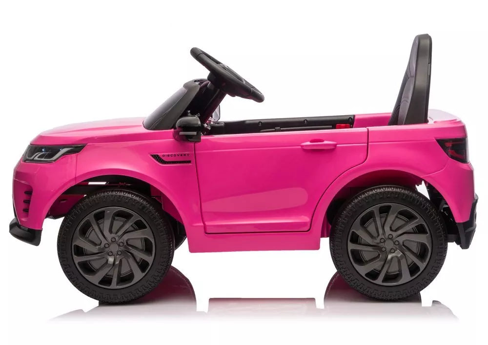 Elektrinis vaikiškas automobilis Land Rover Discovery DLS‑K06 – rožinis