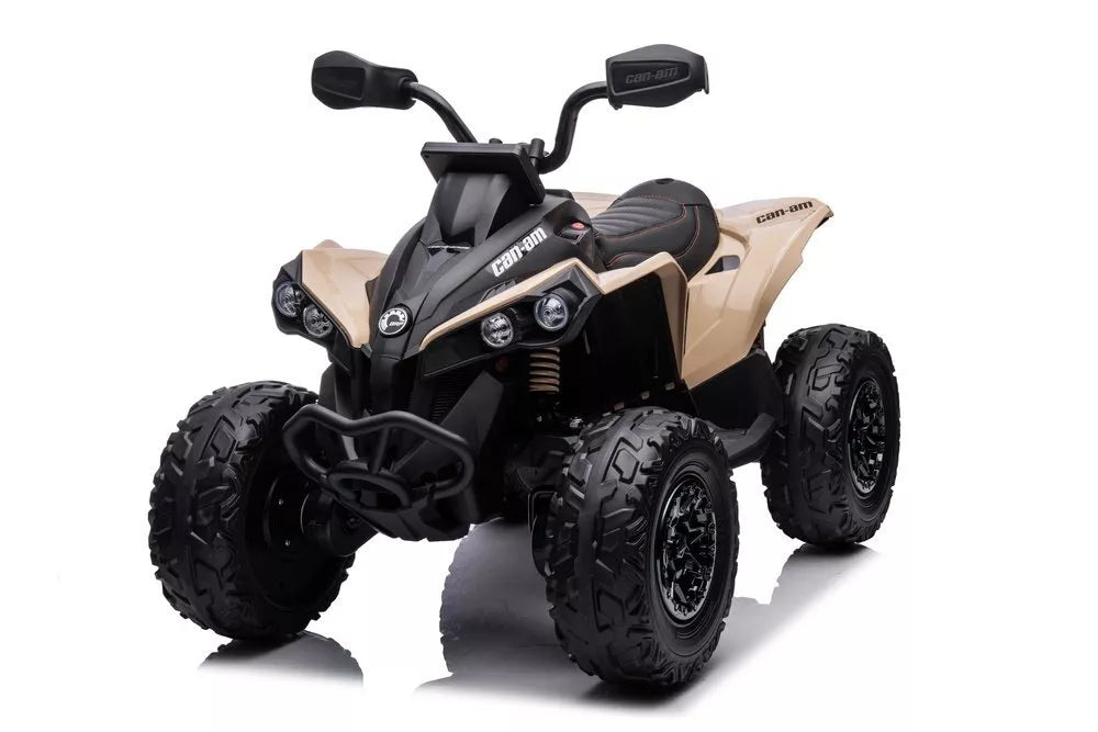 Elektrinis vaikiškas keturratis DK‑CA002 Khaki 4×4