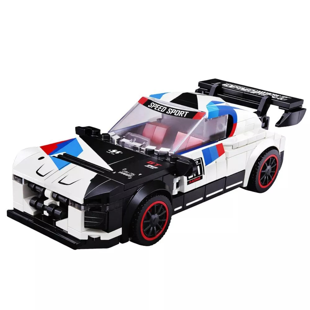 2in1 sportinis automobilis ir robotas konstruktorius 320 vnt.