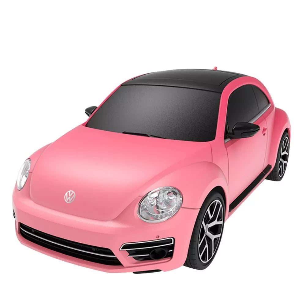 Volkswagen Beetle RASTAR 1:24 – Rožinis spalvą keičiantis RC automobilis