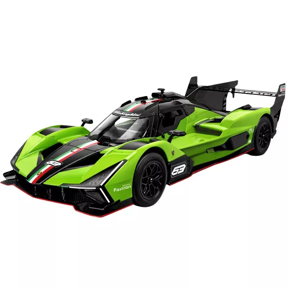 Lamborghini SC63 LMDh RASTAR 1:24 – Žalias RC automobilis