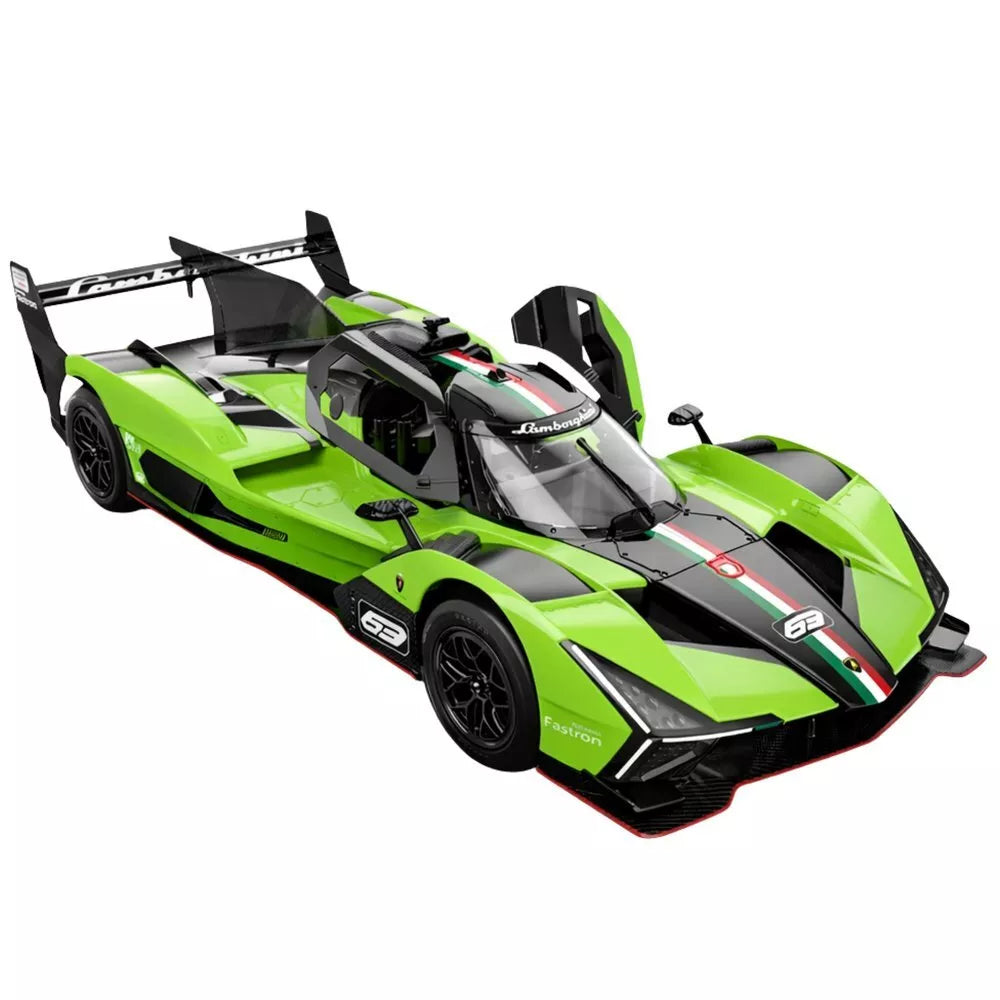 Lamborghini SC63 LMDh RASTAR 1:24 – Žalias RC automobilis