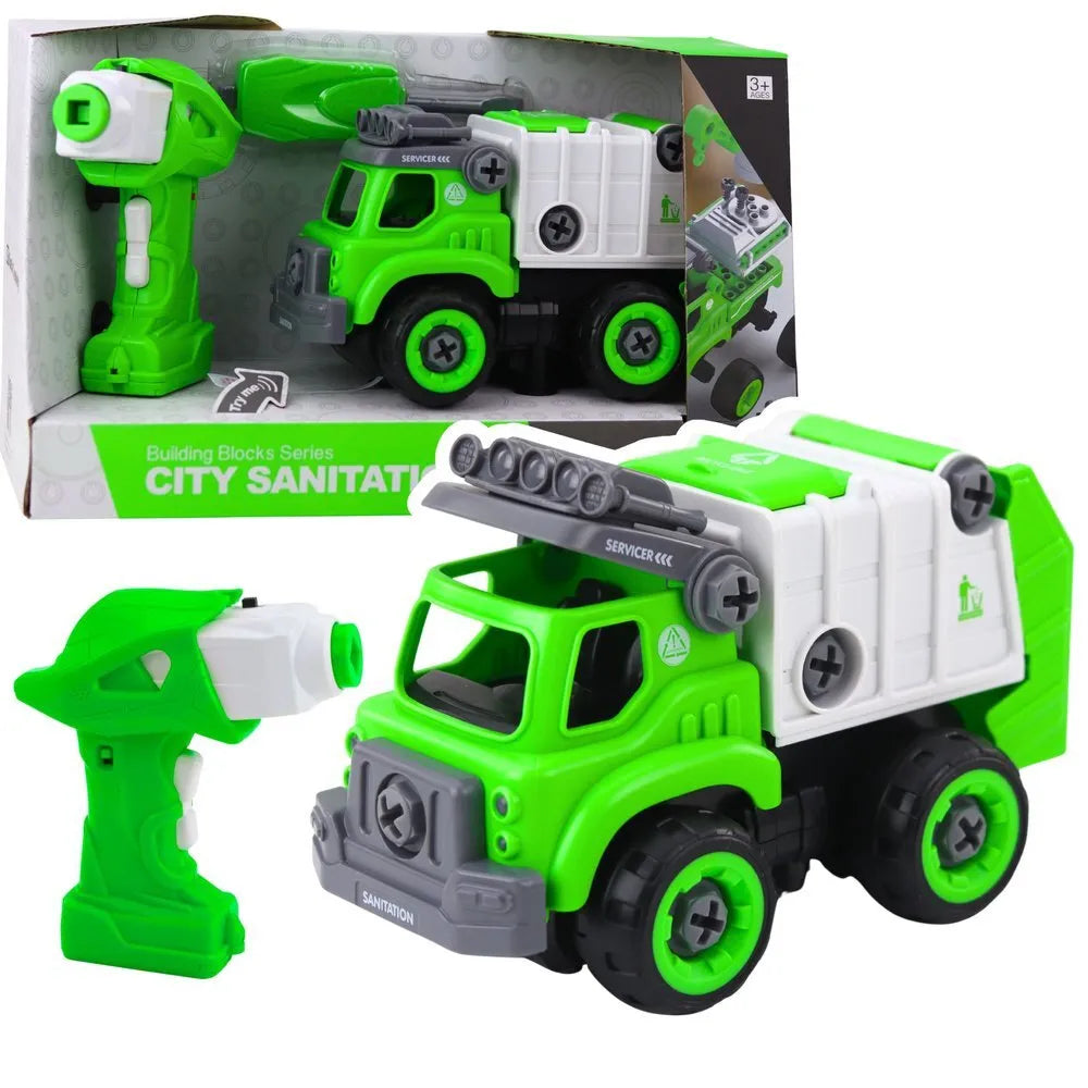 2in1 RC šiukšliavežis su varžtais