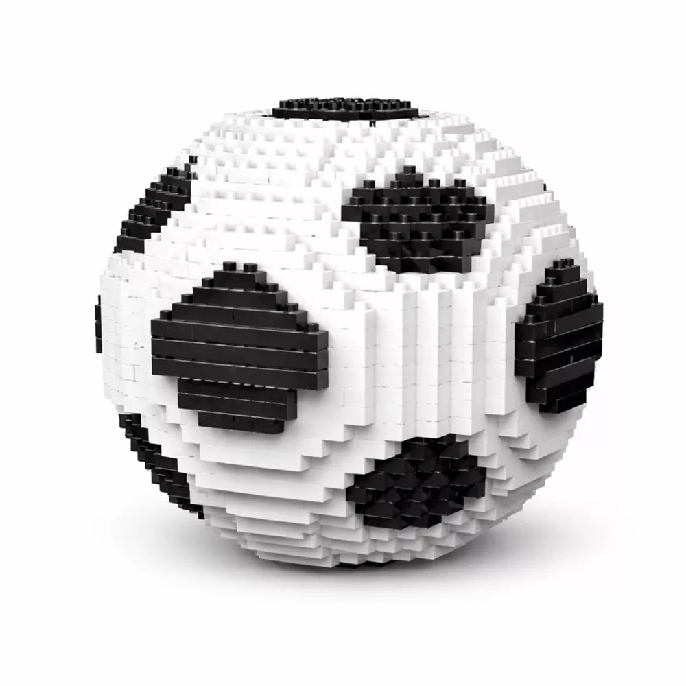 Futbolo kamuolio 3D konstruktorius – 864 detalių modelis