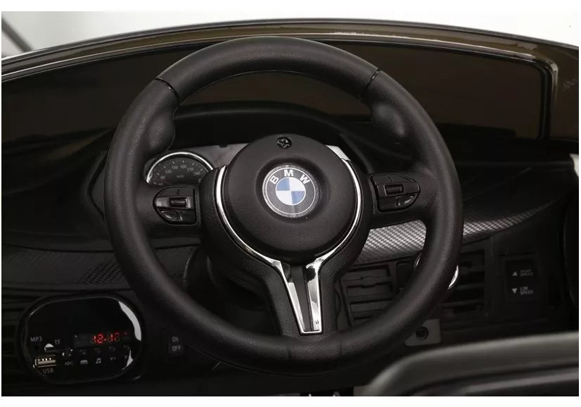 BMW X6 – elektrinis vaikiškas automobilis, raudona spalva