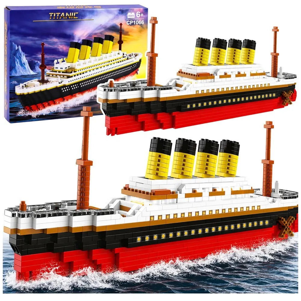 3327 dalių Titanic laivo konstruktorius