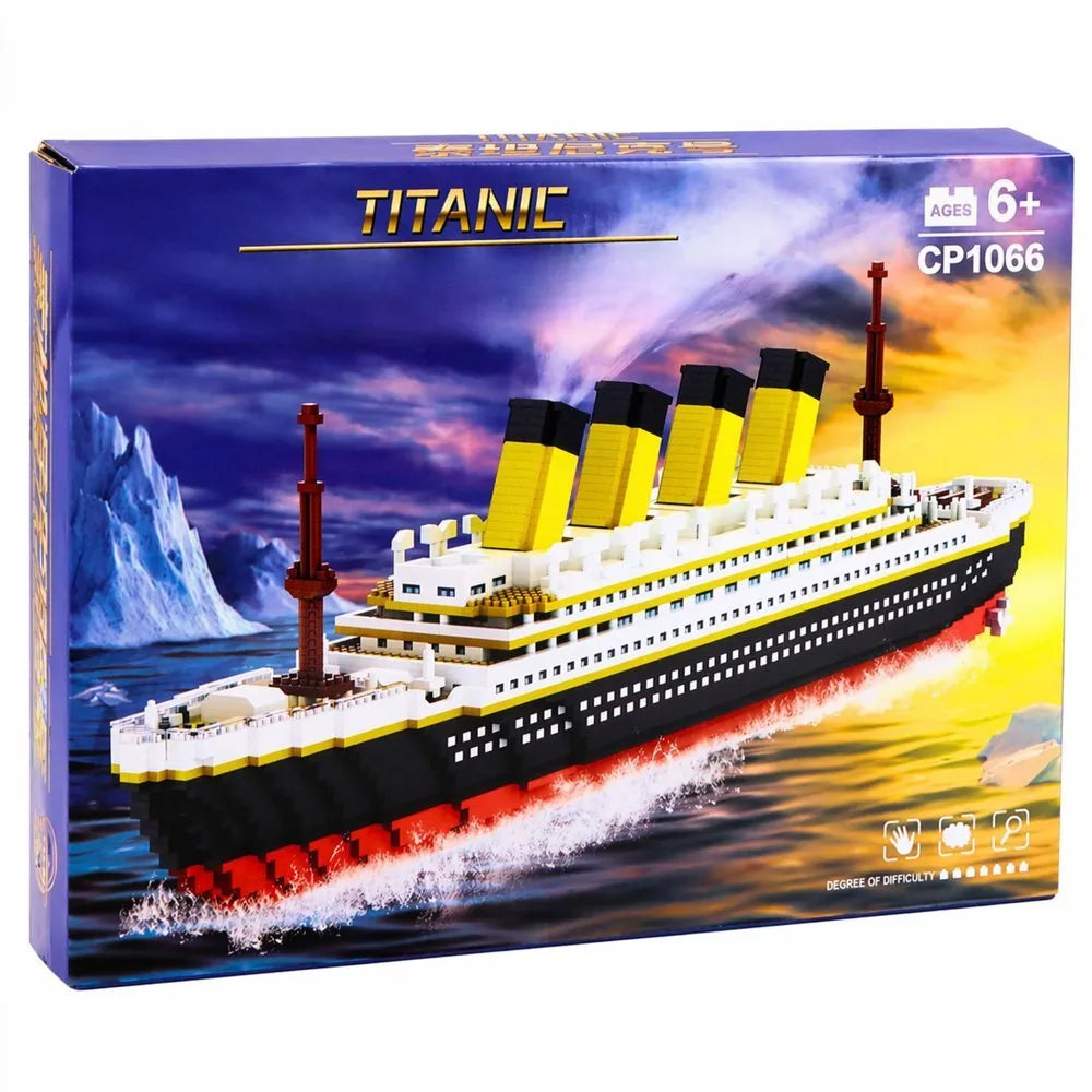 3327 dalių Titanic laivo konstruktorius
