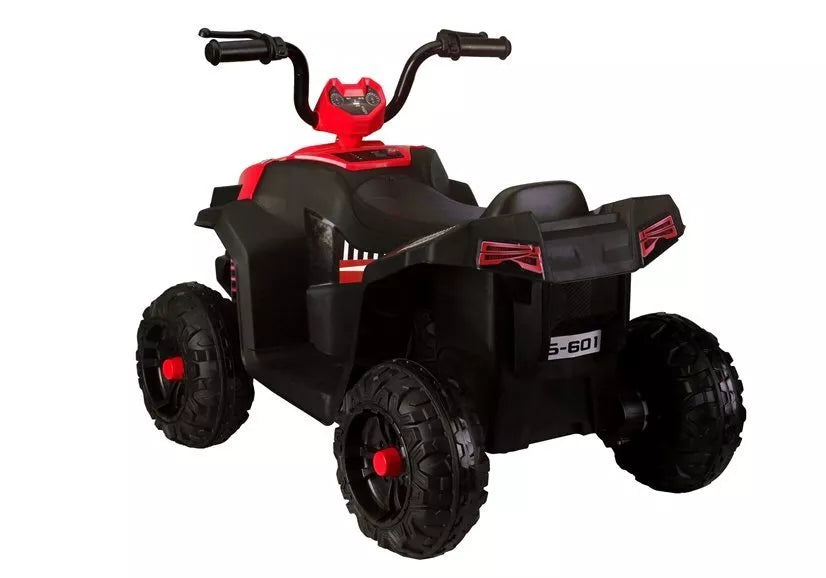 S601 Red – elektrinis vaikiškas keturratis (Quad) – raudonas