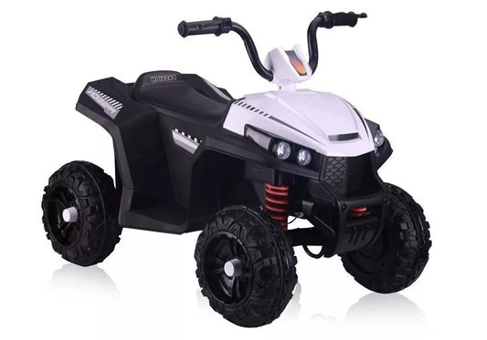 S601 White – elektrinis vaikiškas keturratis (Quad) – baltas