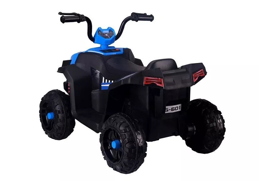 Elektrinis vaikiškas keturratis Quad S601 – mėlynas