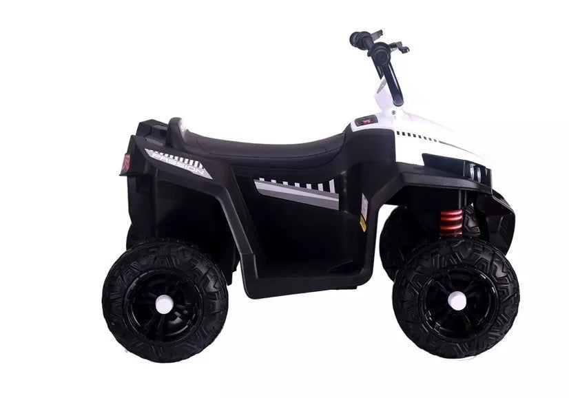 Elektrinis vaikiškas keturratis Quad S601 – baltas