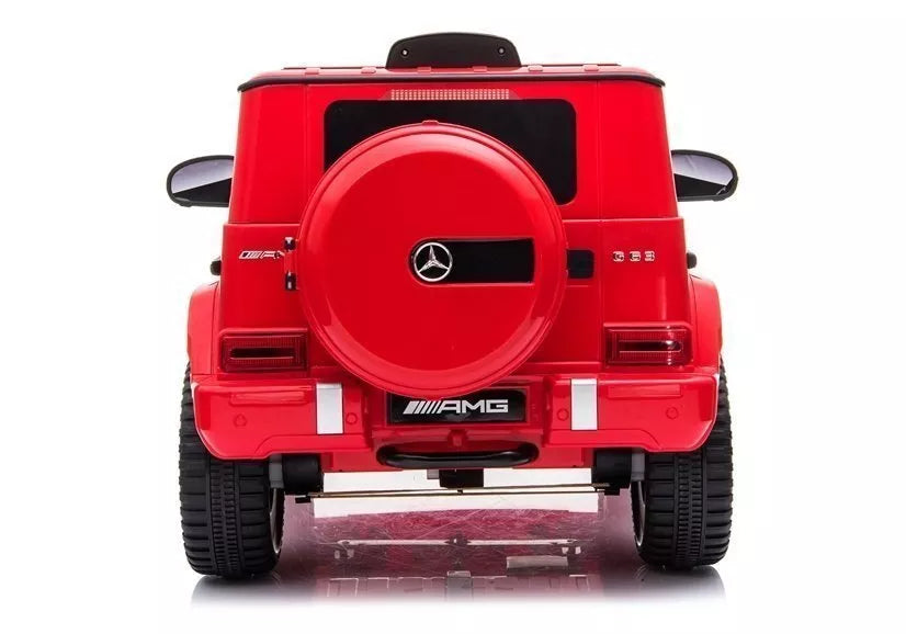 Elektrinis vaikiškas automobilis Mercedes G63 AMG – raudonas