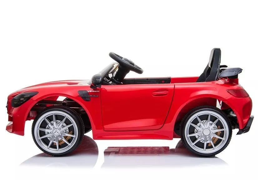 Vaikiškas elektromobilis Mercedes SLS AMG GT R – raudonas
