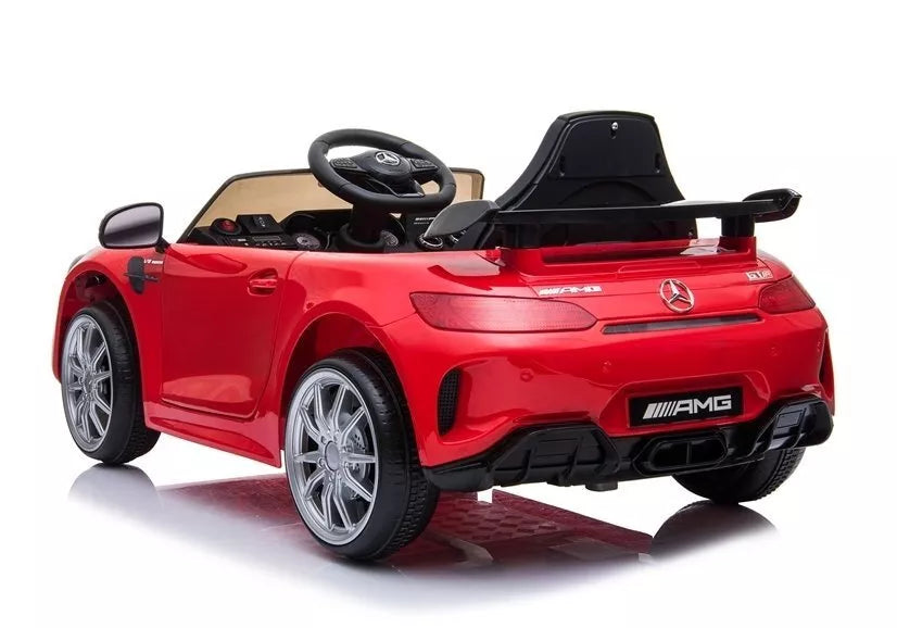Vaikiškas elektromobilis Mercedes SLS AMG GT R – raudonas