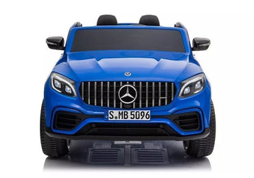 Elektrinis pasivažinėjimo automobilis Mercedes GLC 63S QLS MP4 (mėlynas)