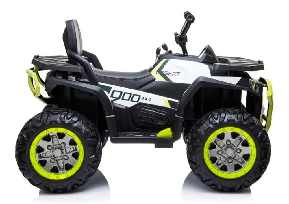 Vaikiškas elektrinis keturratis XMX607 – baltas