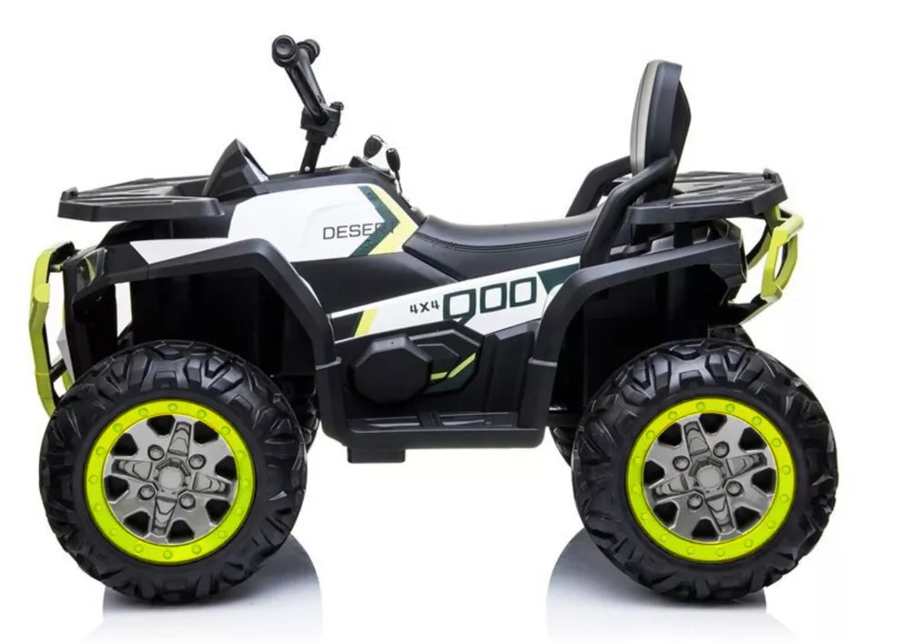 Vaikiškas elektrinis keturratis XMX607 – baltas