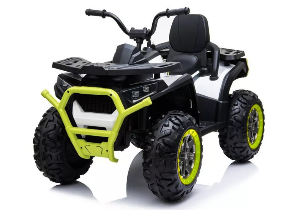 Vaikiškas elektrinis keturratis XMX607 – baltas
