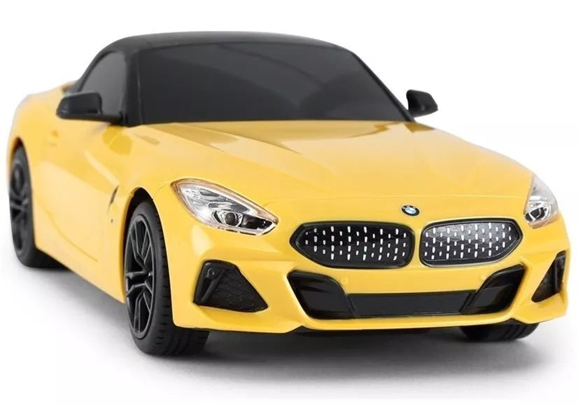 BMW Z4 Roadster RASTAR 1:18 – geltonas nuotolinio valdymo automobilis (2.4G)