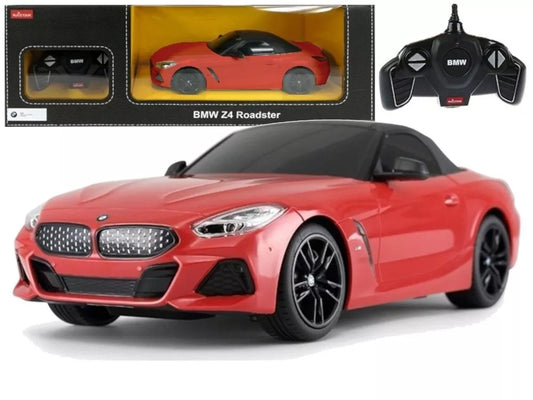 BMW Z4 Roadster RASTAR 1:18 – raudonas nuotolinio valdymo automobilis (2.4G)