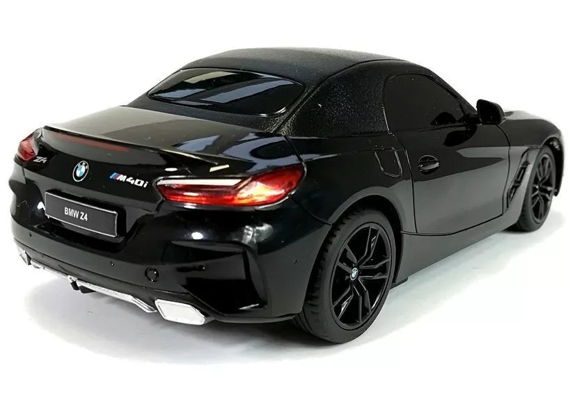 BMW Z4 Roadster RASTAR 1:24 – juodas nuotolinio valdymo automobilis (27 MHz)