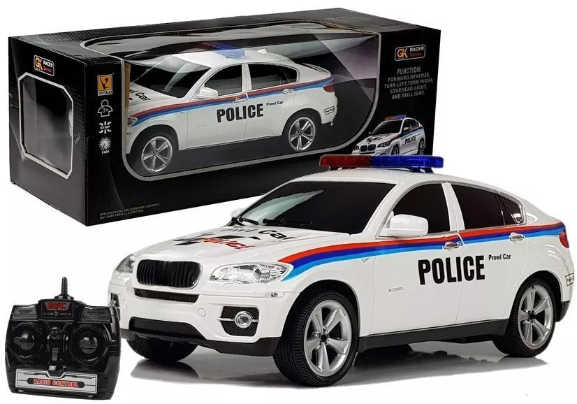 Nuotoliniu būdu valdomas policijos kupė automobilis