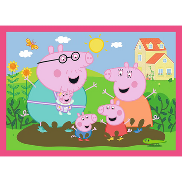 4in1 dėlionė „Peppa mėgsta nuotykius“