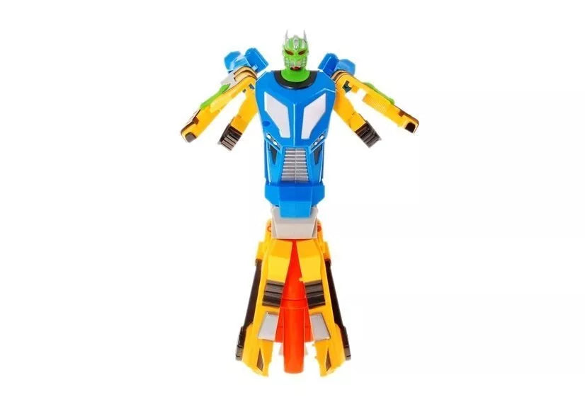 2in1 robotas ir putų šovimo pistoletas su kauke